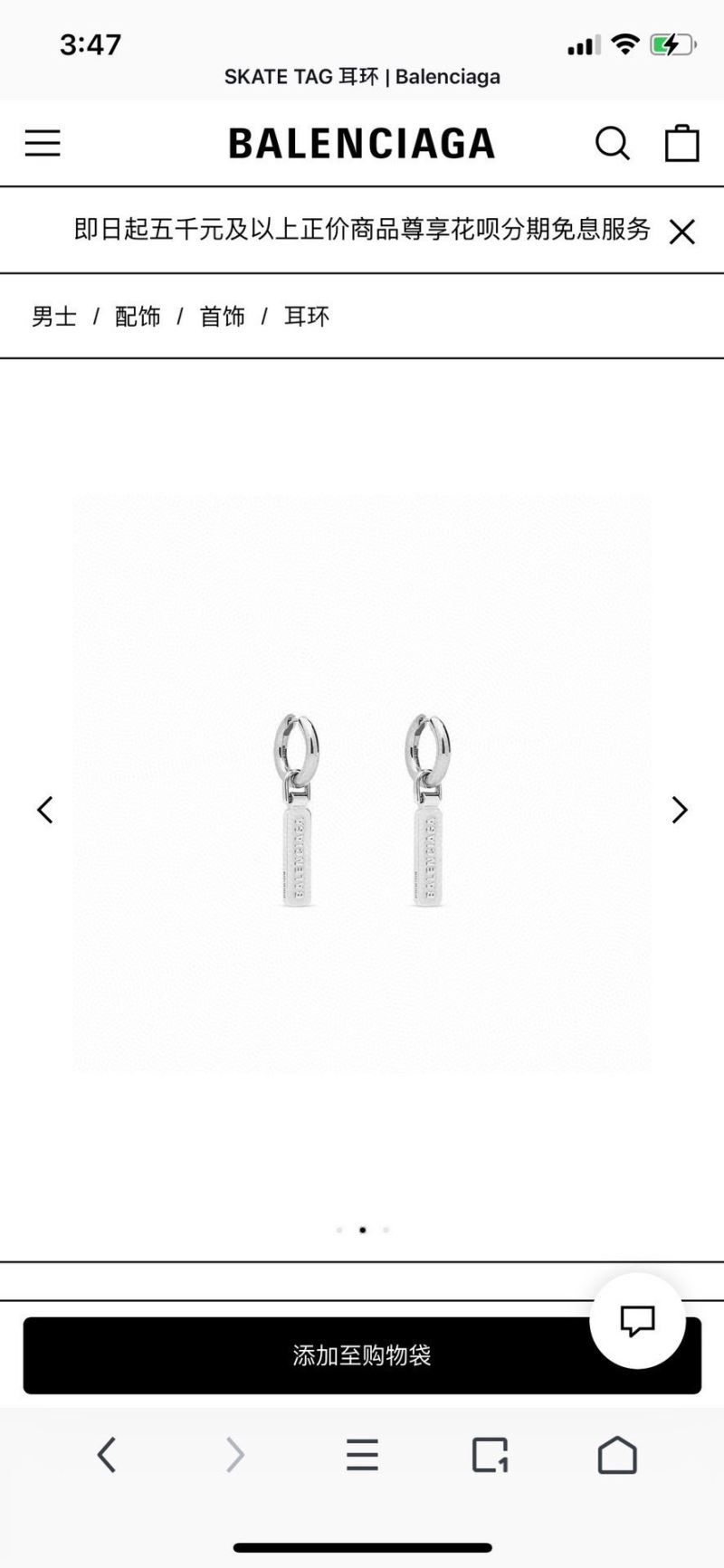 Balenciaga Earrings